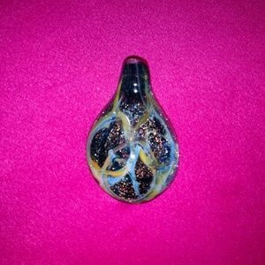 Hand Blown Glass Pendent